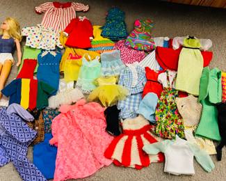 Vintage Barbie's & Barbie Clothes