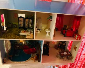 Full View of Inside Dollhouse