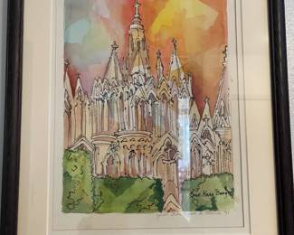 Original WaterColor by Our Beloved Sue Kare Boagni 
"Garden San Miguel de Allende" 
