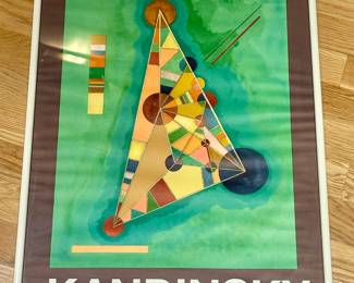 Framed Kandinsky Galerie Maeght Poster
