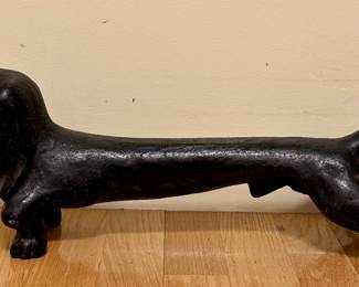 Antique c. 1930 Hubley Dachshund