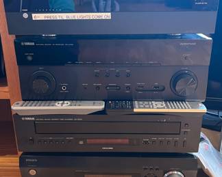 Samsung DVD Player, Episode EA-AMP, Yamaha Receiver, Yamaha Compact Disc Changer, Integra
