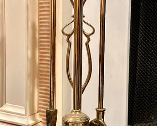 Brass Fireplace Tools