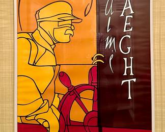 Vintage French Exhibition Poster