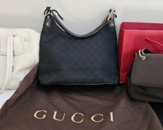Prada, Gucci, Ferragamo Handbags