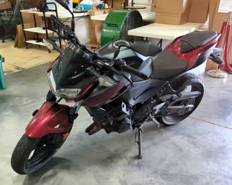 2019 Kawasaki ER400 Motorcycle, 600-CC, 2,709 Miles