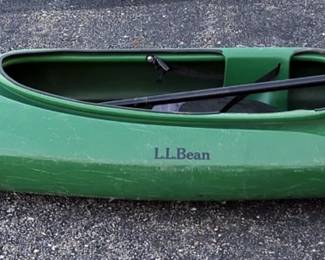 L.L. Bean Manatee Kayak, 29" W x 9.5' L And Double Sided Paddle