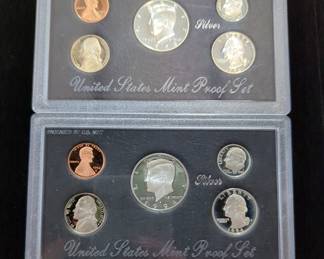 1994 US Mint Silver Proof Sets, Qty 4