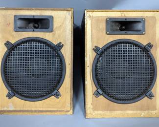 Speakers, Qty 2, 23.5" L x 15" W x 20.5" H