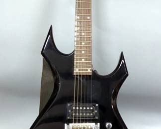 Bronze By B. C. Rich Warlock Electric Guitar With Guitar Strap