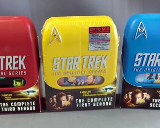 Star Trek DVD And Blu-Ray Collection, Includes Complete Original Series Seasons 1-3, 4-Movie And 6-Movie Collections, And 2 Director's Cut Movies
