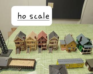 More houses for train set.