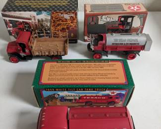 More vintage metal texaco banks