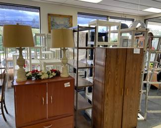 storage cabinets lamps