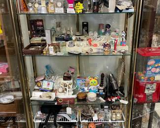 Sterling compotes and other collectibles 