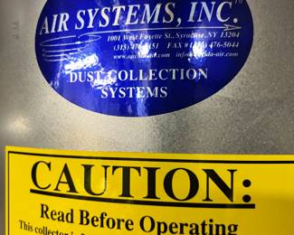 Oneida air systems dust collection