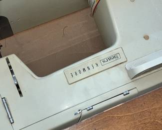 vintage sears kenmore sewing machine