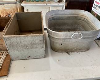 WASH TUBS