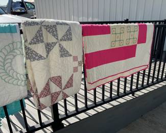 THE QUILTS ARE VERY NICE