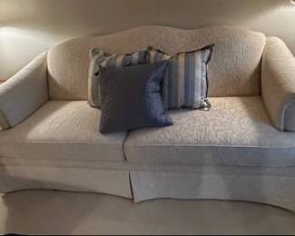 Off-white sofa by Flexsteel