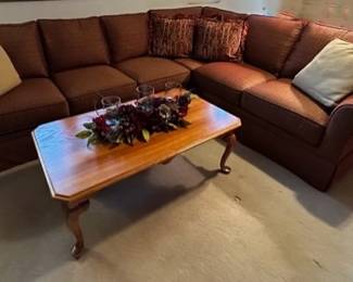 Sectional sofa, recently purchased