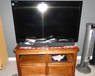 TV and stand are also for sale