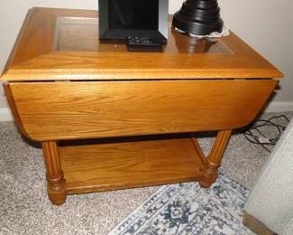 Drop down, side table