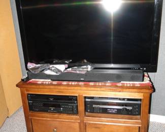 Large flat screen TV