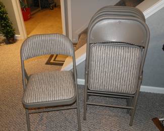 Folding chairs for that card table