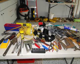 Tools, lots and lots and lots of tools