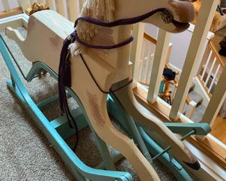 Wood Children's Rocking Horse