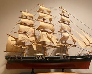 Model Of A British Clipper Ship
