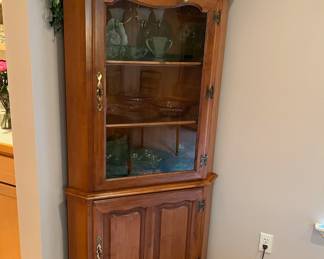 Corner China Cabinet
