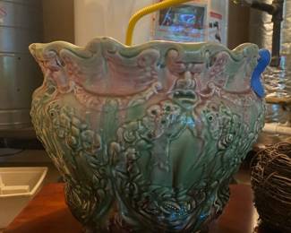 Majolica Jardinière Vase