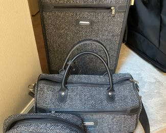 Jaguar Tweed Luggage Set