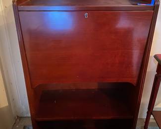Cherry Wood Secretary Desk
