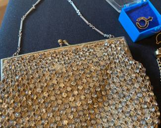 Mesh Flapper Purse