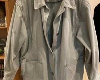 Eddie Bauer Denim Button Up Jacket