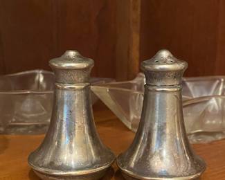 Pewter Salt & Pepper Shakers