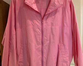 Nordstrom Pink Wind Breaker Jacket - Size Medium