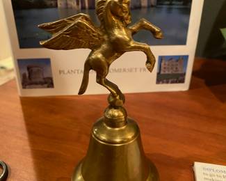 Brass Pegasus Bell