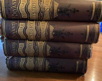 Four Volumes of Illustrated A Popular History of the United States