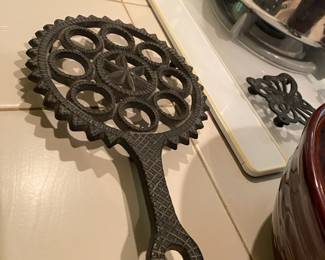 Cast Iron Footed Trivet