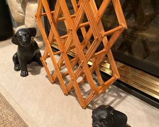 Wooden Folding Wine Rack