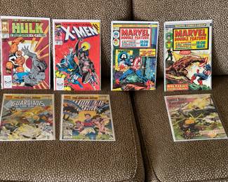 Nice collection of comic books.
