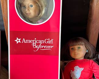 American Girl dolls.