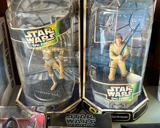 Star Wars collectibles.