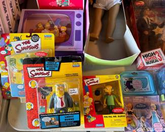 The Simpsons collectibles.