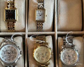 Large selection of watches. MIchael Kors, Seiko, Stauer & more.