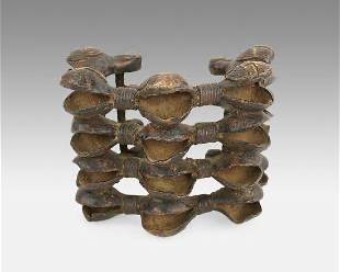 Dan/Gio African Bronze Anklet